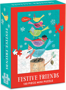 Festive Friends 130 Piece Mini Puzzle