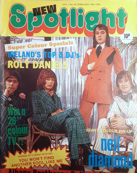 New Spotlight Magazine Vol. 7 No. 33 February 14th 1974