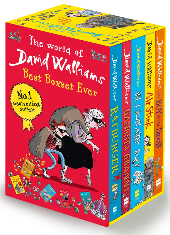The World of David Walliams Best Boxset Ever – The Secret Bookstore
