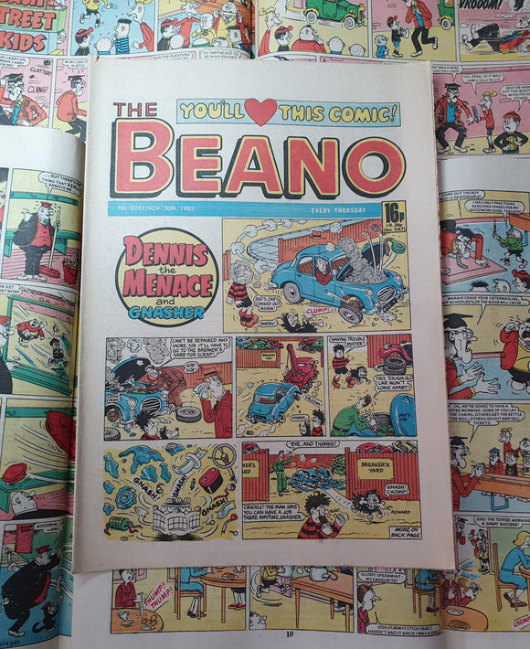 Beano from 1985