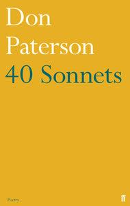 40 Sonnets; Don Patterson