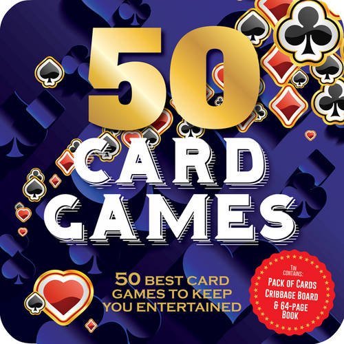 50 Card Games (Pack of Cards, Cribbage Board and 64-page Book)
