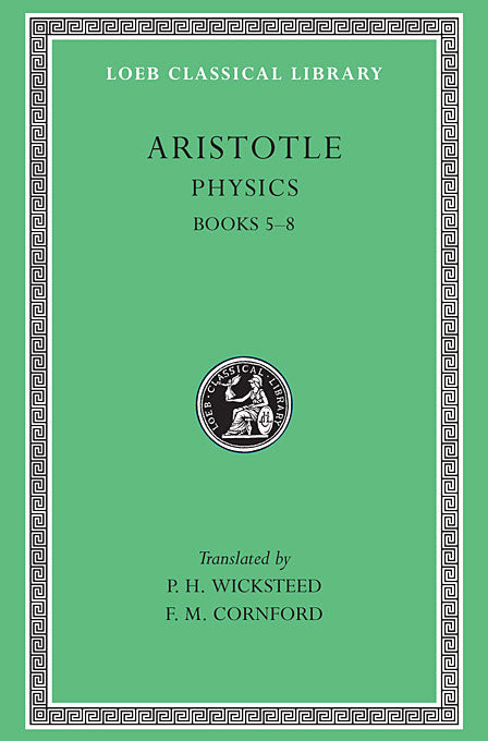 Aristotle; Volume V (Loeb Classical Library)
