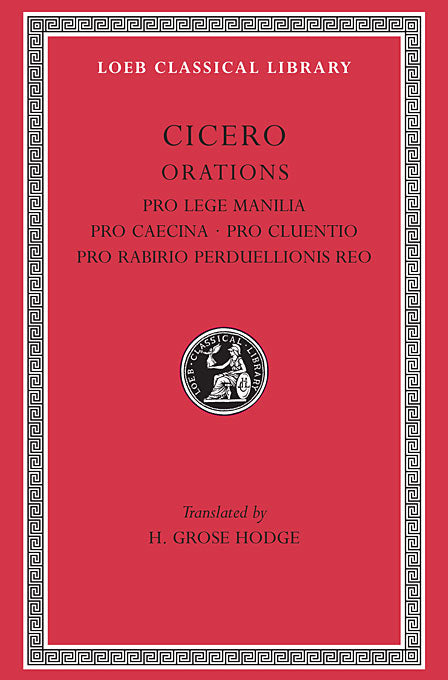 Cicero; Volume IX (Loeb Classical Library)