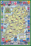 Historical Map of Ireland (Jigsaw Puzzle)
