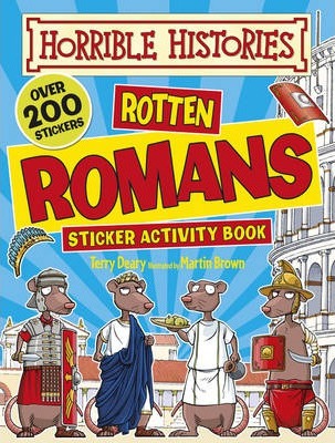 Horrible Histories: Rotten Romans Sticker Activity Book