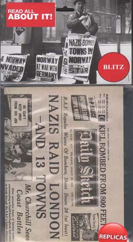 Memorabilia Packs - The London Blitz Newspaper