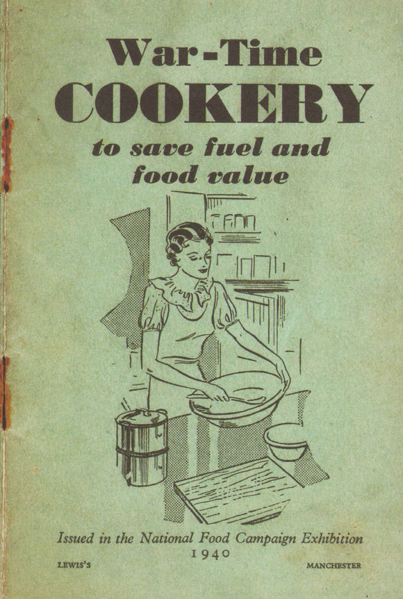 Memorabilia Packs - War-Time Cookery Booklet