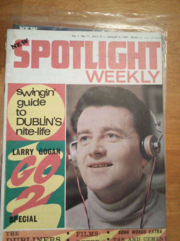 New Spotlight Magazine Vol. 1 No. 11 July 27th - August 2nd 1967