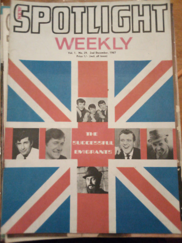 New Spotlight Magazine Vol. 1 No. 29 December 2nd 1967