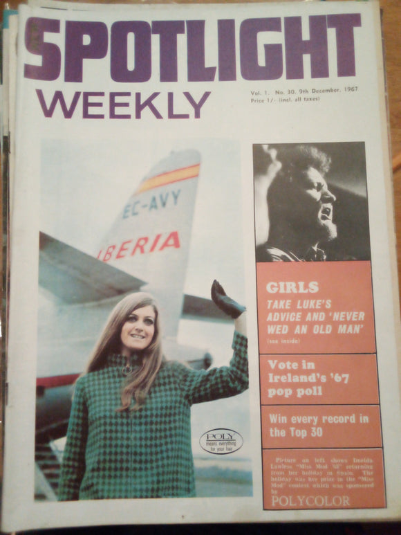 New Spotlight Magazine Vol. 1 No. 30 December 9th 1967