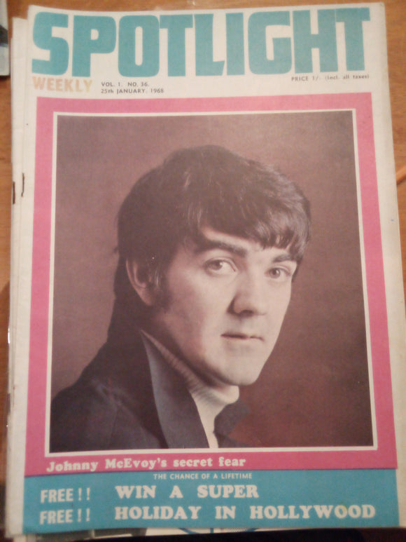 New Spotlight Magazine Vol. 1 No. 36 January 25th 1968