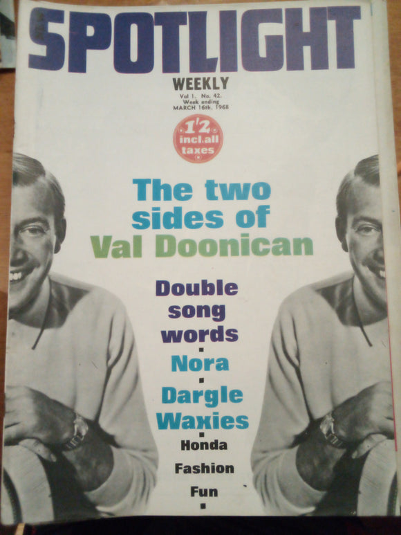 New Spotlight Magazine Vol. 1 No. 42 March 16th 1968