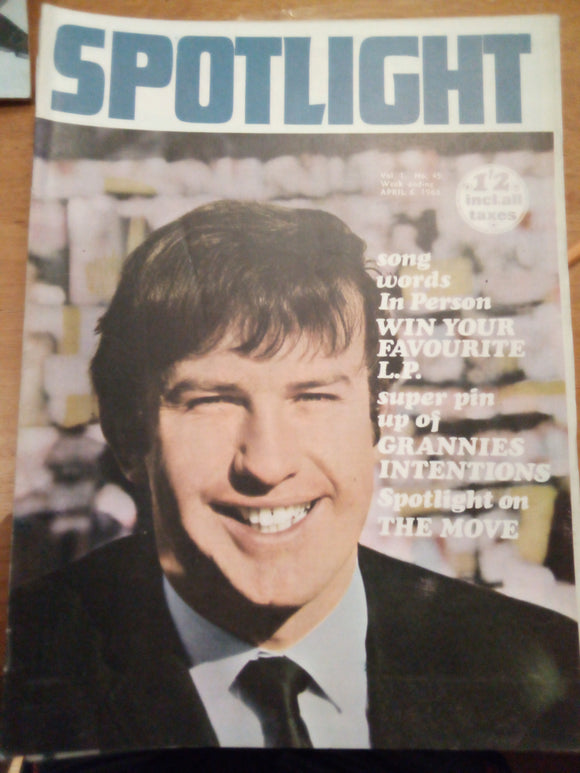 New Spotlight Magazine Vol. 1 No. 45 April 6th 1968