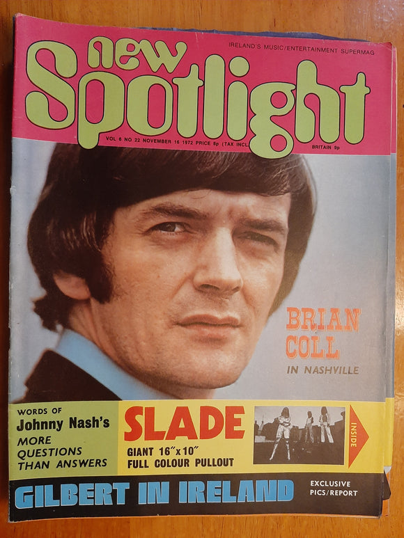 New Spotlight Magazine Vol. 6 No. 22 November 16th 1972