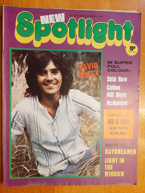 New Spotlight Magazine Vol. 7 No. 20 November 8th 1973