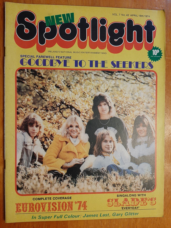 New Spotlight Magazine Vol. 7 No. 42 April 18th 1974