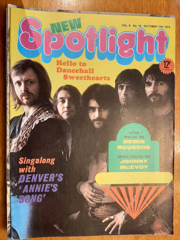 New Spotlight Magazine Vol. 8 No. 15 October 10th 1974