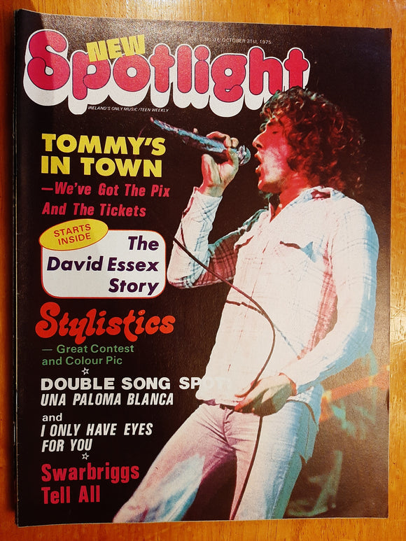 New Spotlight Magazine Vol. 9 No. 16 October 21st 1975