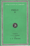 Philo III; Loeb Classical Library, Translated by F. H. Colson & G. H. Whitaker