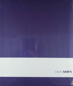 Purple 18x21cm Blank Sam's Notebook