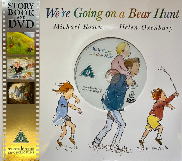 We're Going on a Bear Hunt; Michael Rosen & Helen Oxenbury (Story Book and DVD)